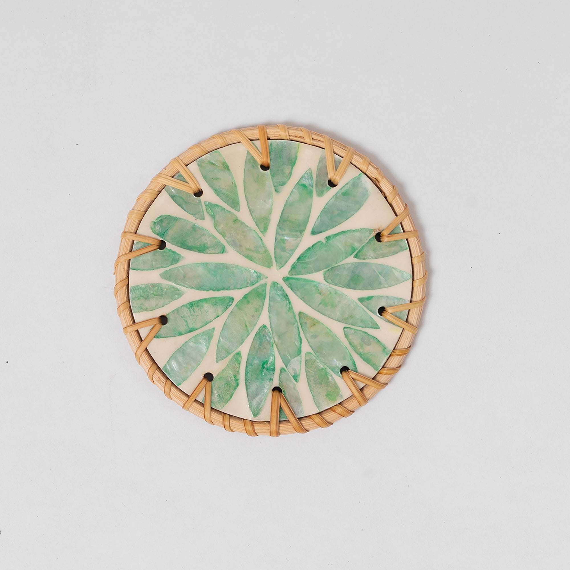 Bliss Rattan Coasters (Set of 4)