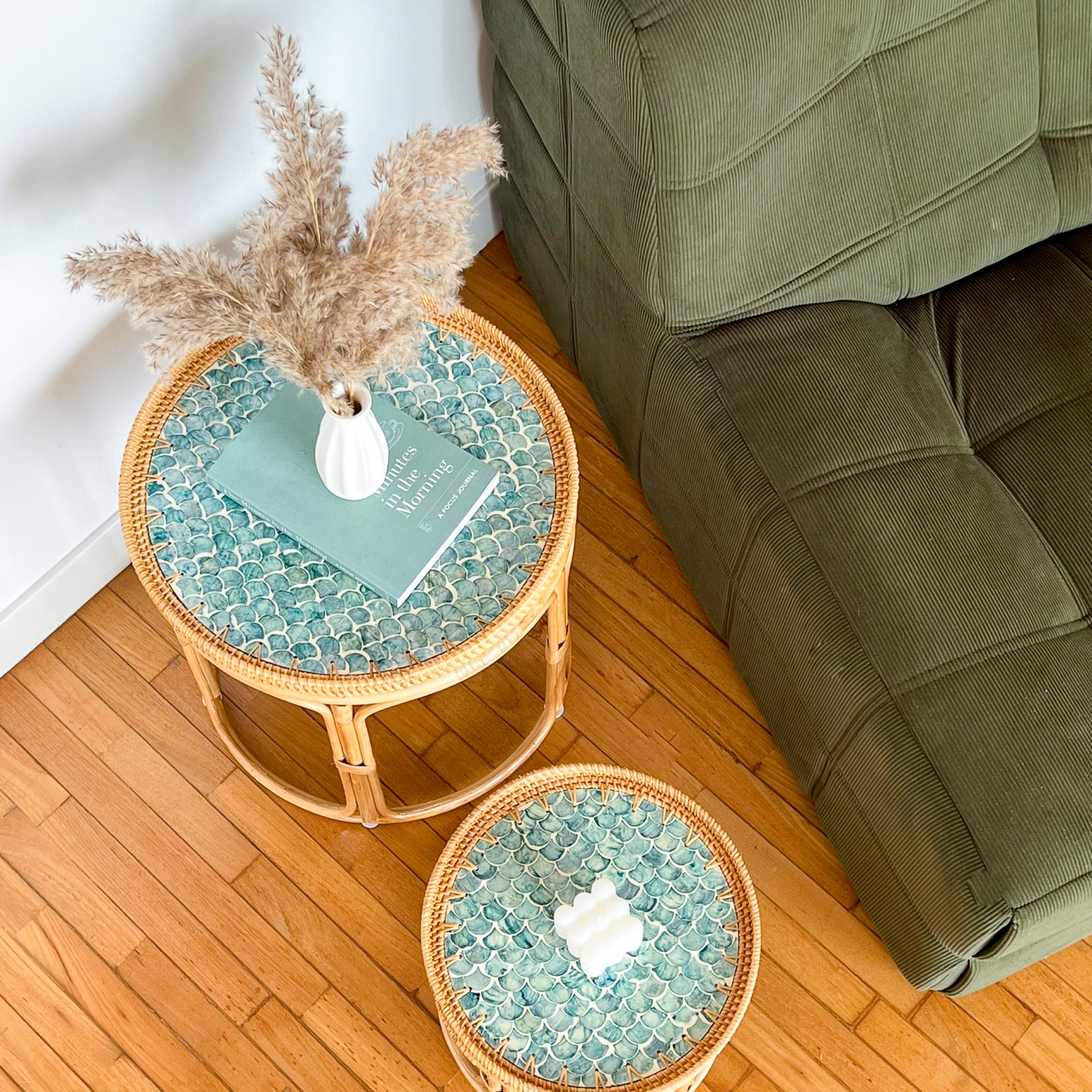 Sirena Rattan Table Set