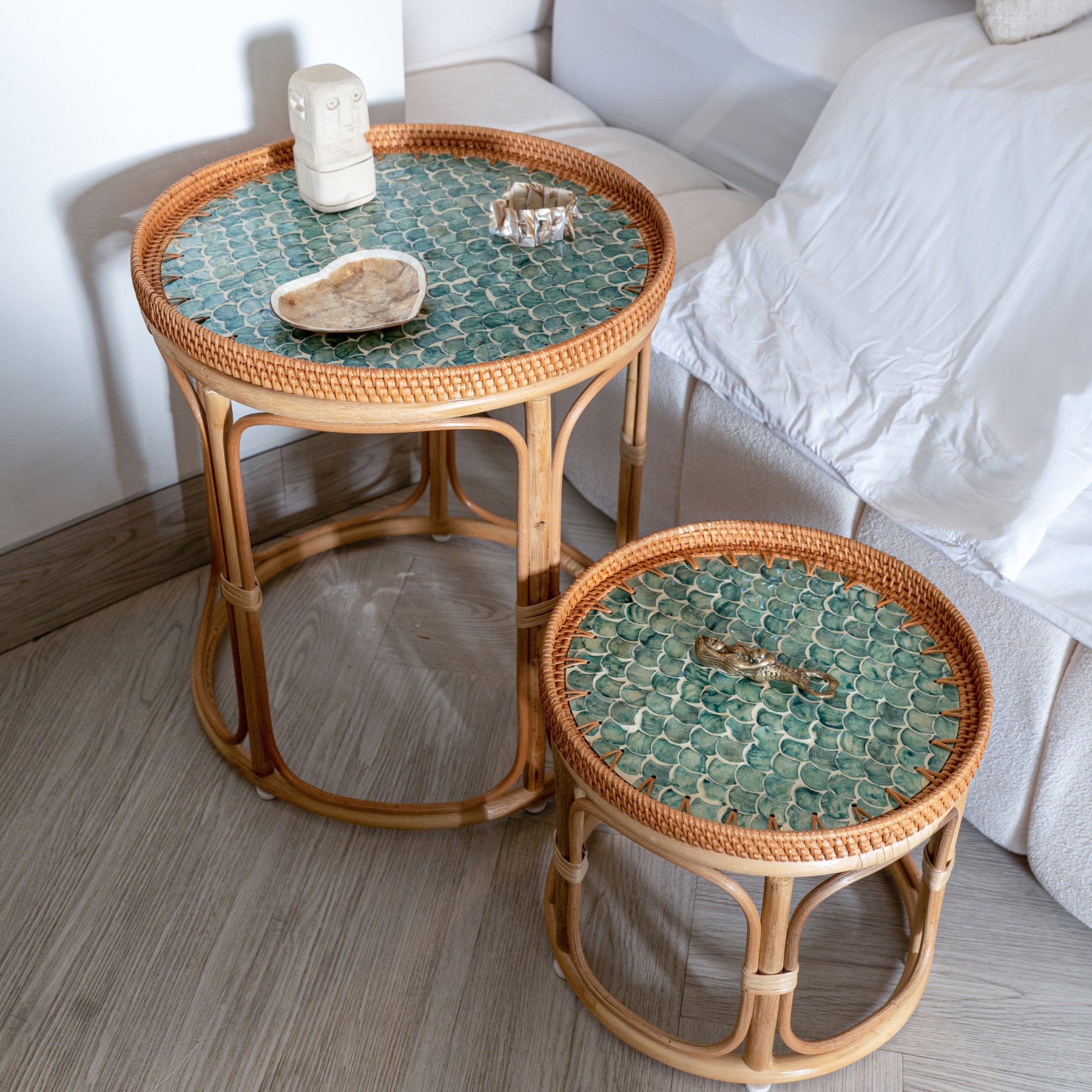 Sirena Rattan Table Set