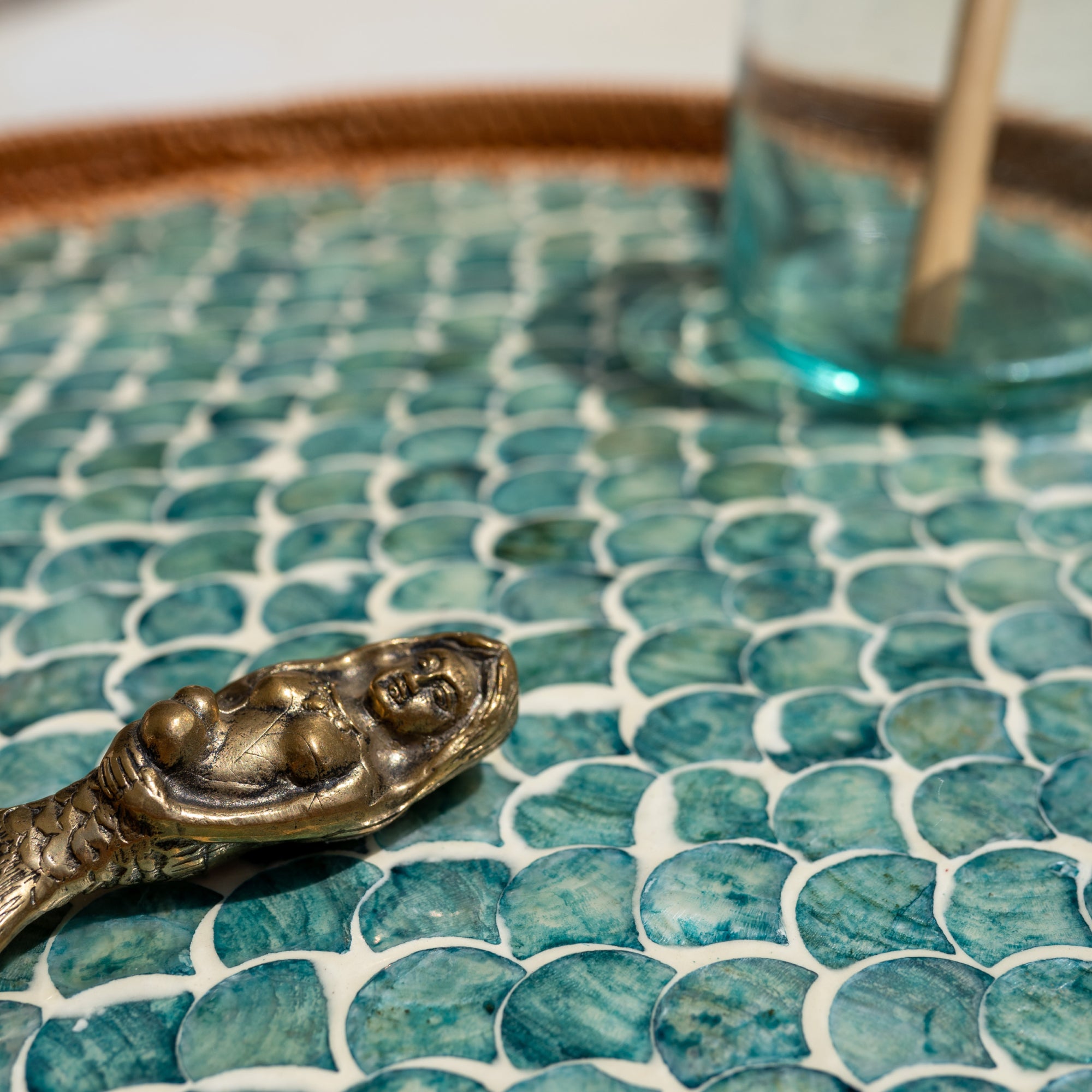 Sirena Rattan Table Set
