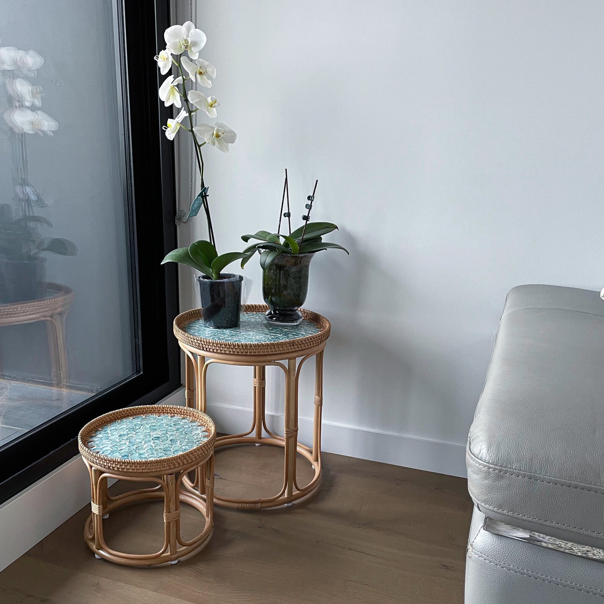 Sirena Rattan Table Set