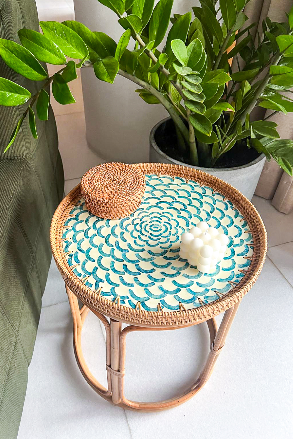 Bloom Rattan Table