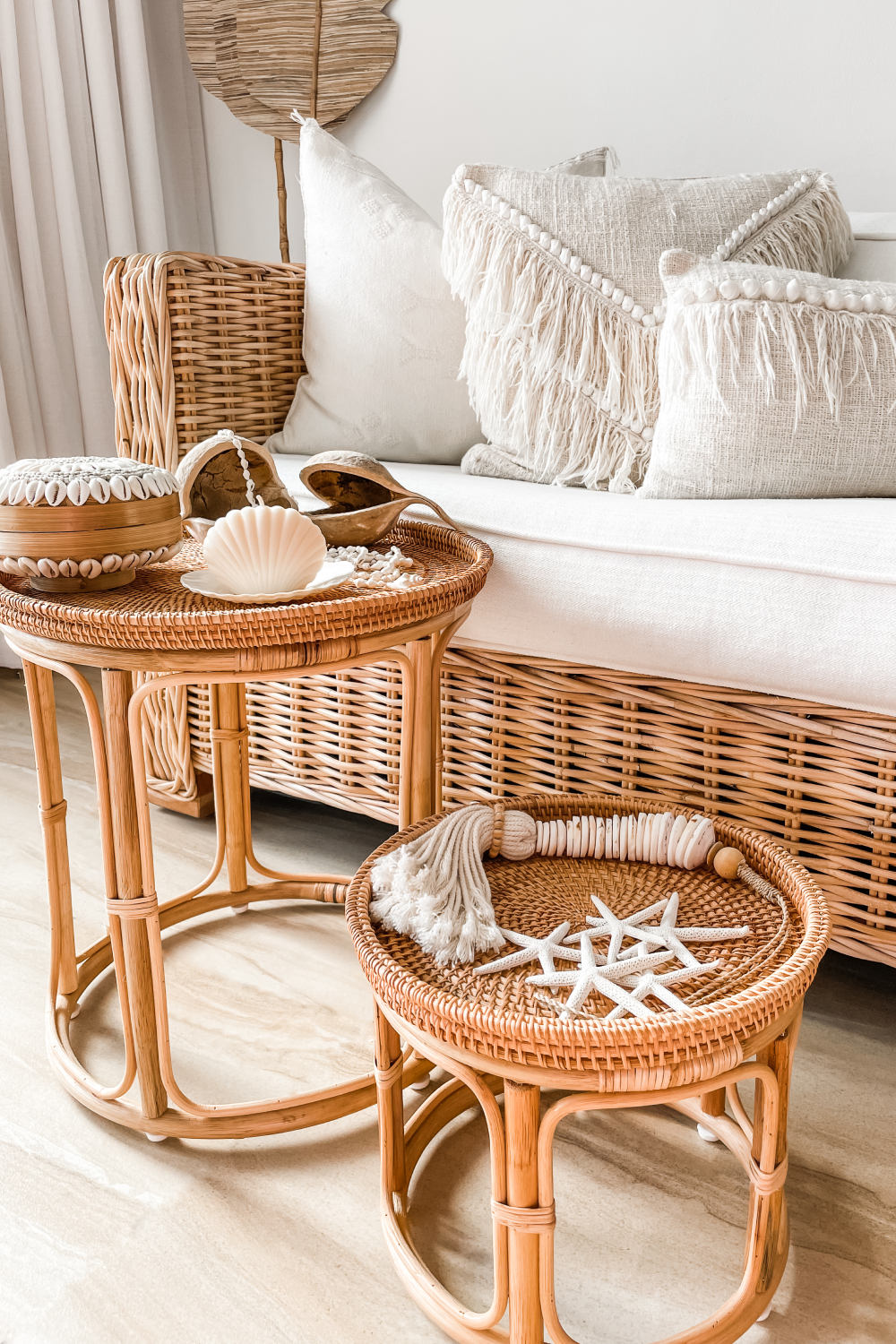 Calm Rattan Table Set