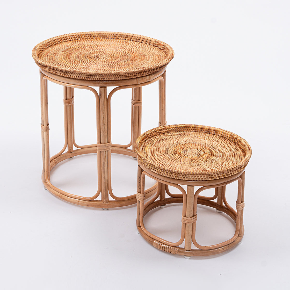 Tall Rattan Table Rattan Tables