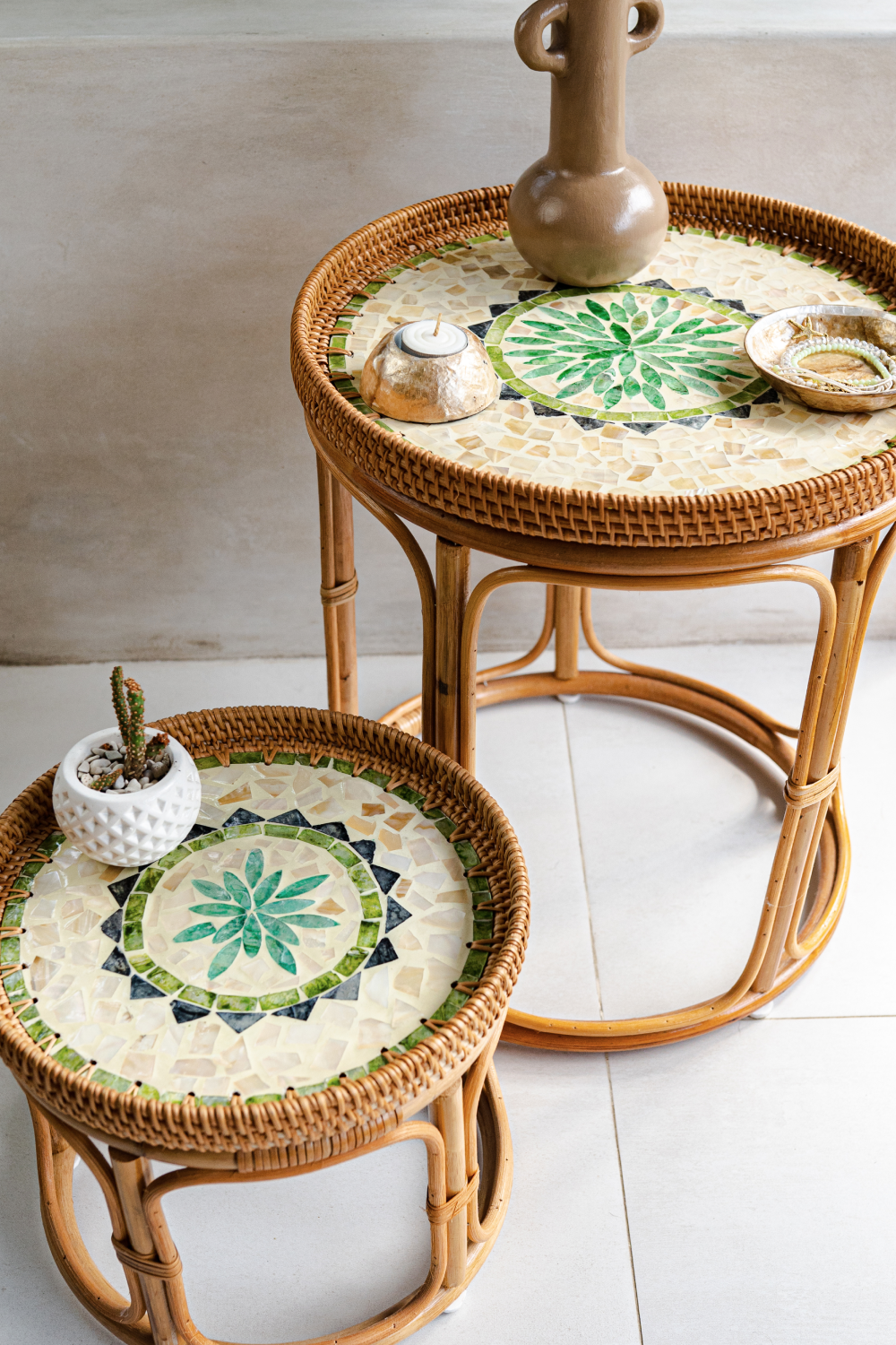 Oasis Rattan Table Set