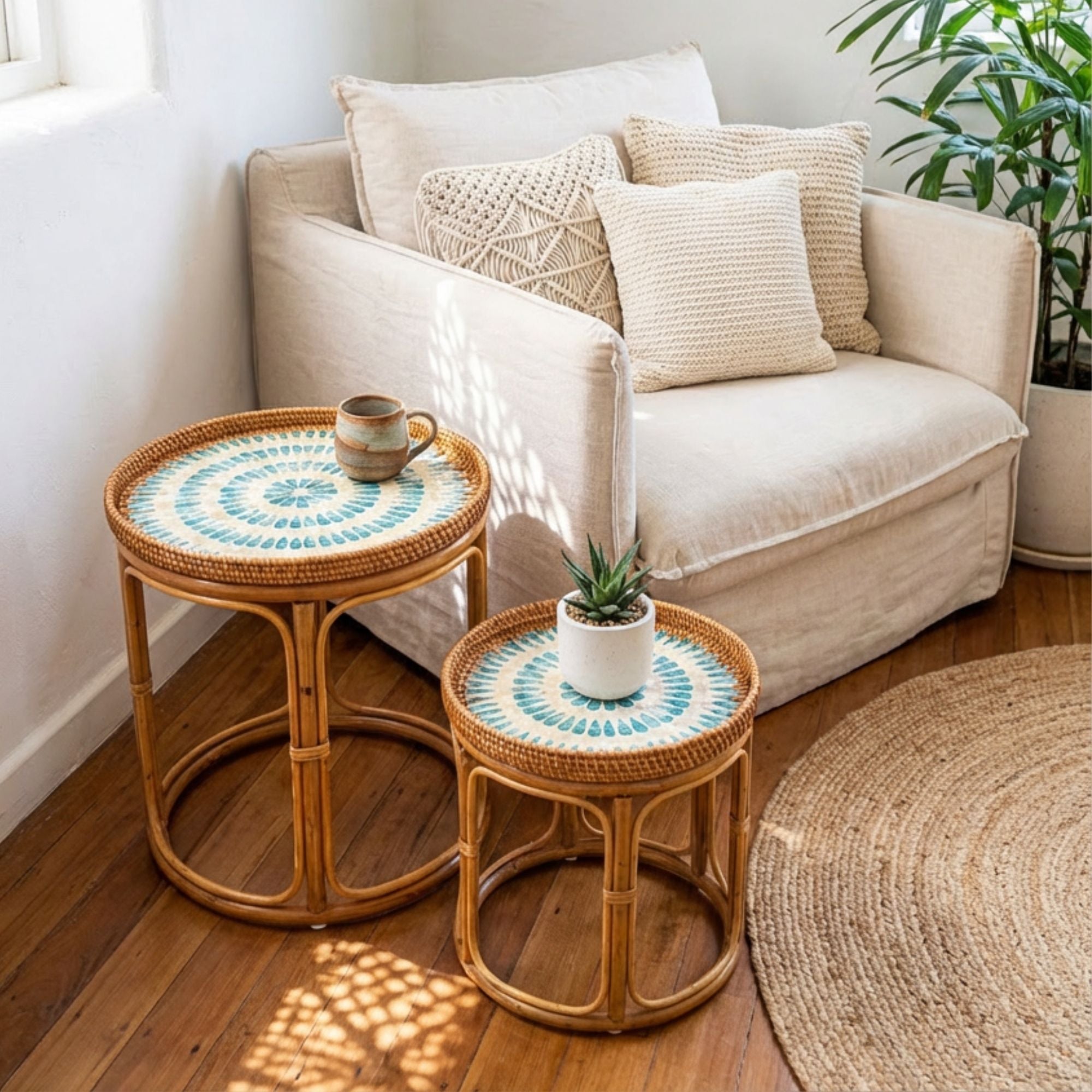 Serene Table Set + Free Tray