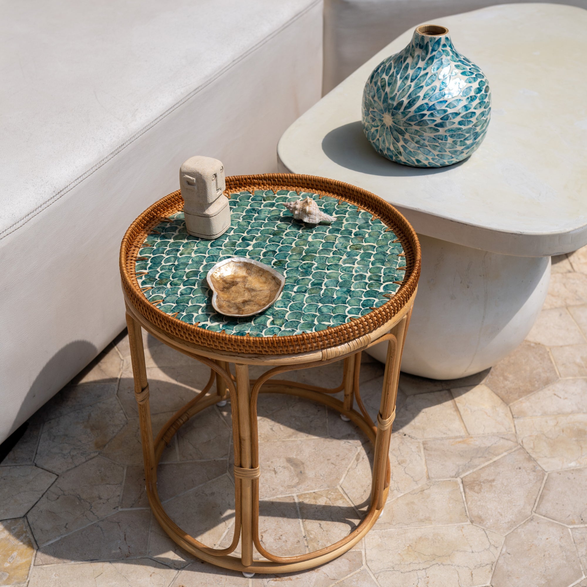 Sirena Rattan Table