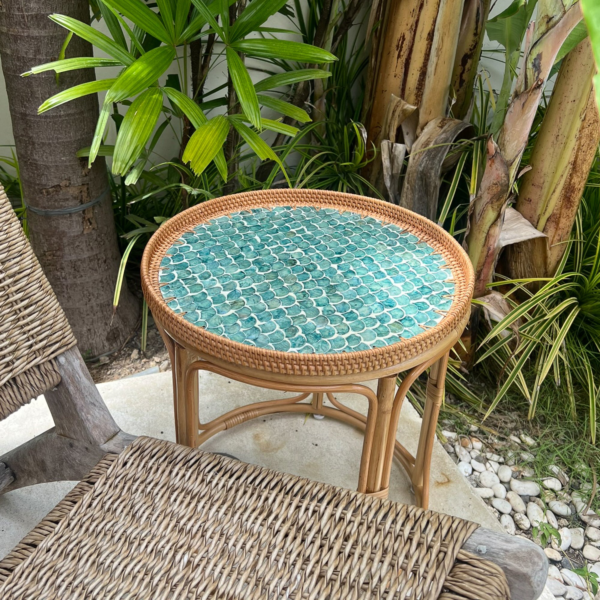 Sirena Rattan Table