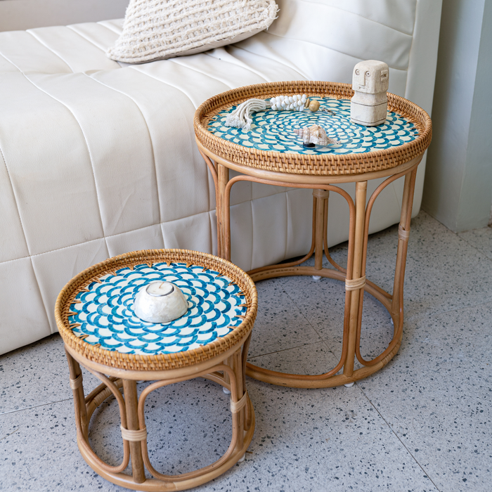 Bloom Rattan Table | 