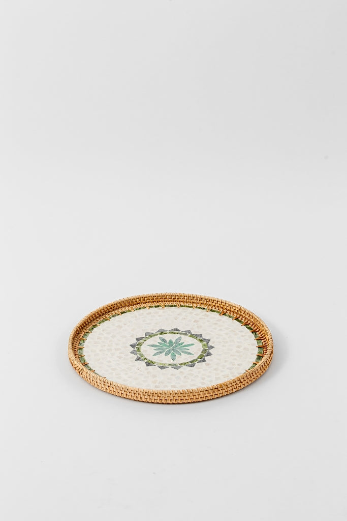 Oasis Large Rattan Tray